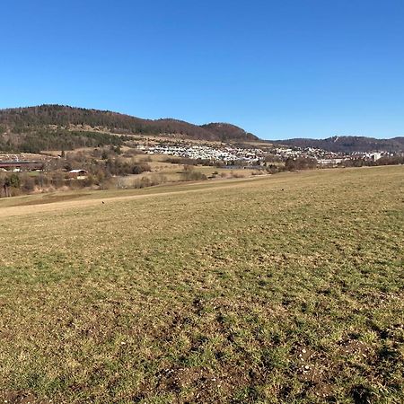 Atemberaubender Ausblick Mit Premium-Wanderwegen Vor Der Haustuer Leilighet Albstadt Eksteriør bilde