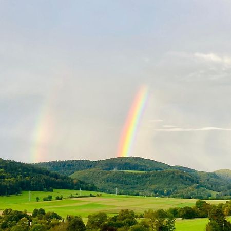 Atemberaubender Ausblick Mit Premium-Wanderwegen Vor Der Haustuer Leilighet Albstadt Eksteriør bilde