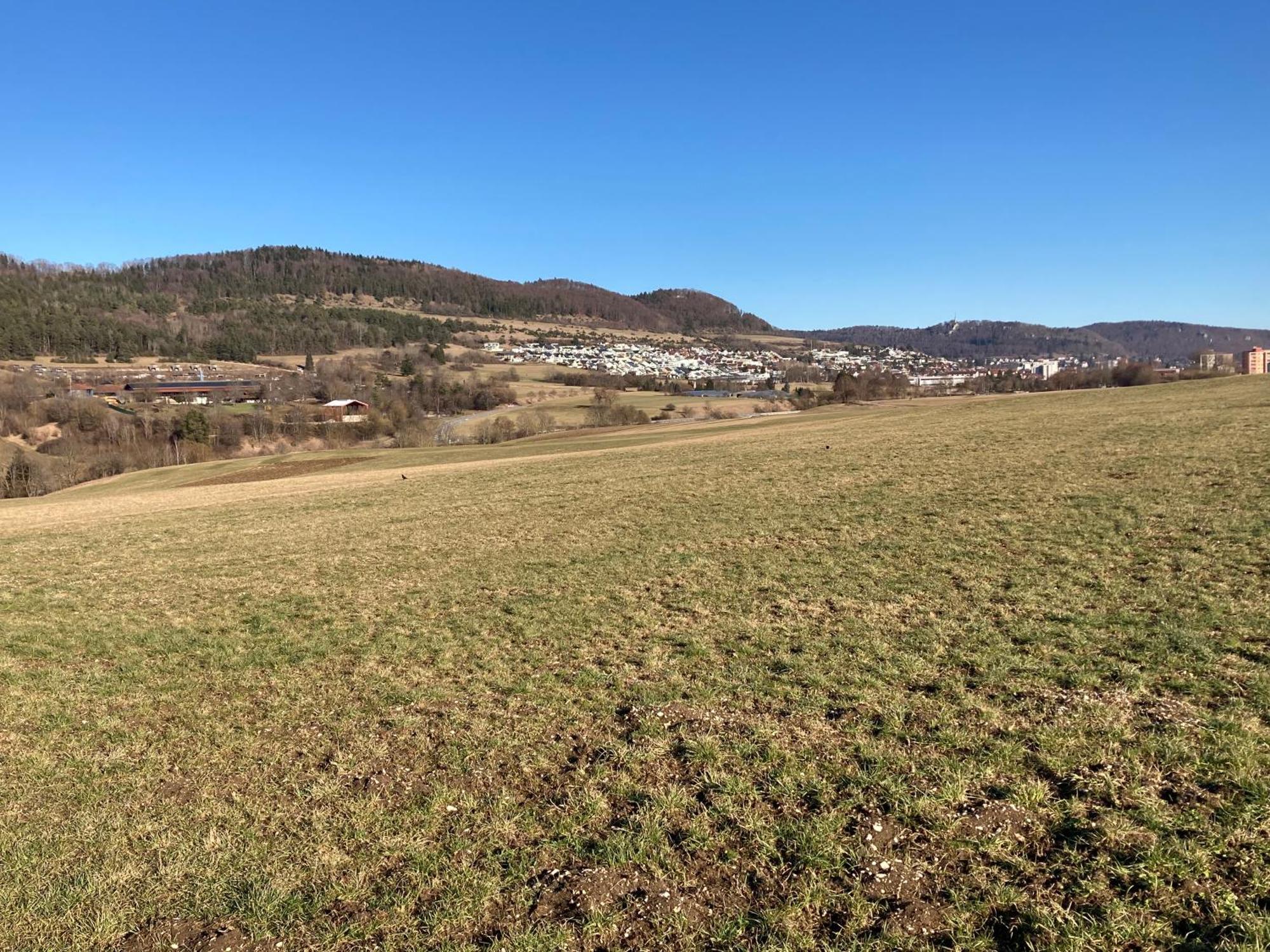 Atemberaubender Ausblick Mit Premium-Wanderwegen Vor Der Haustuer Leilighet Albstadt Eksteriør bilde